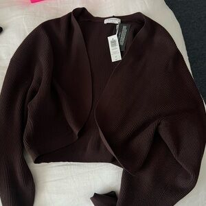 aritzia decision cardigan